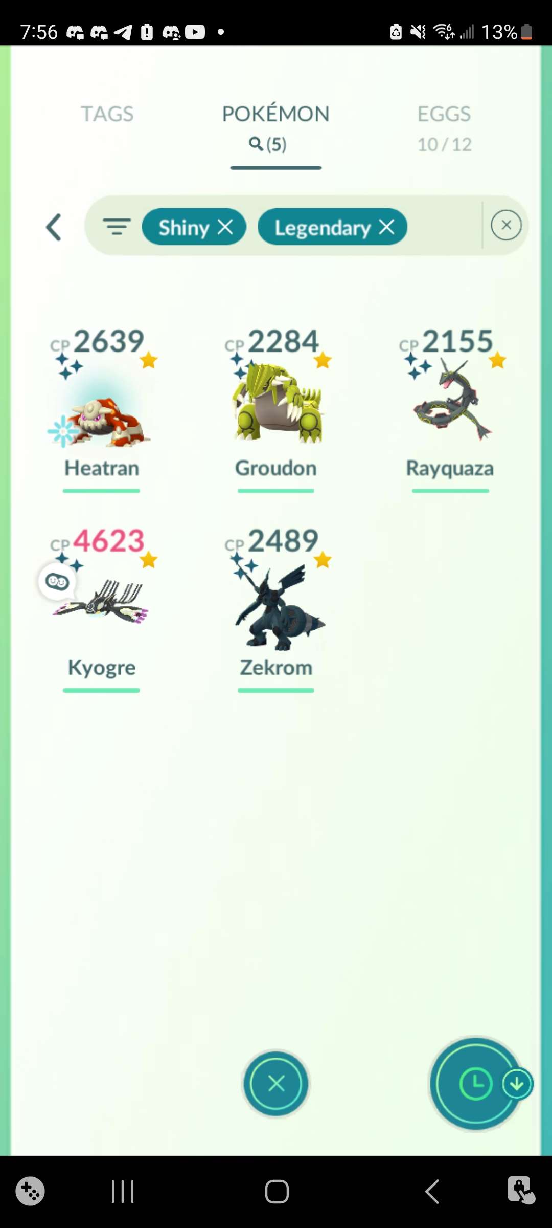 Game account sale Pokemon GO